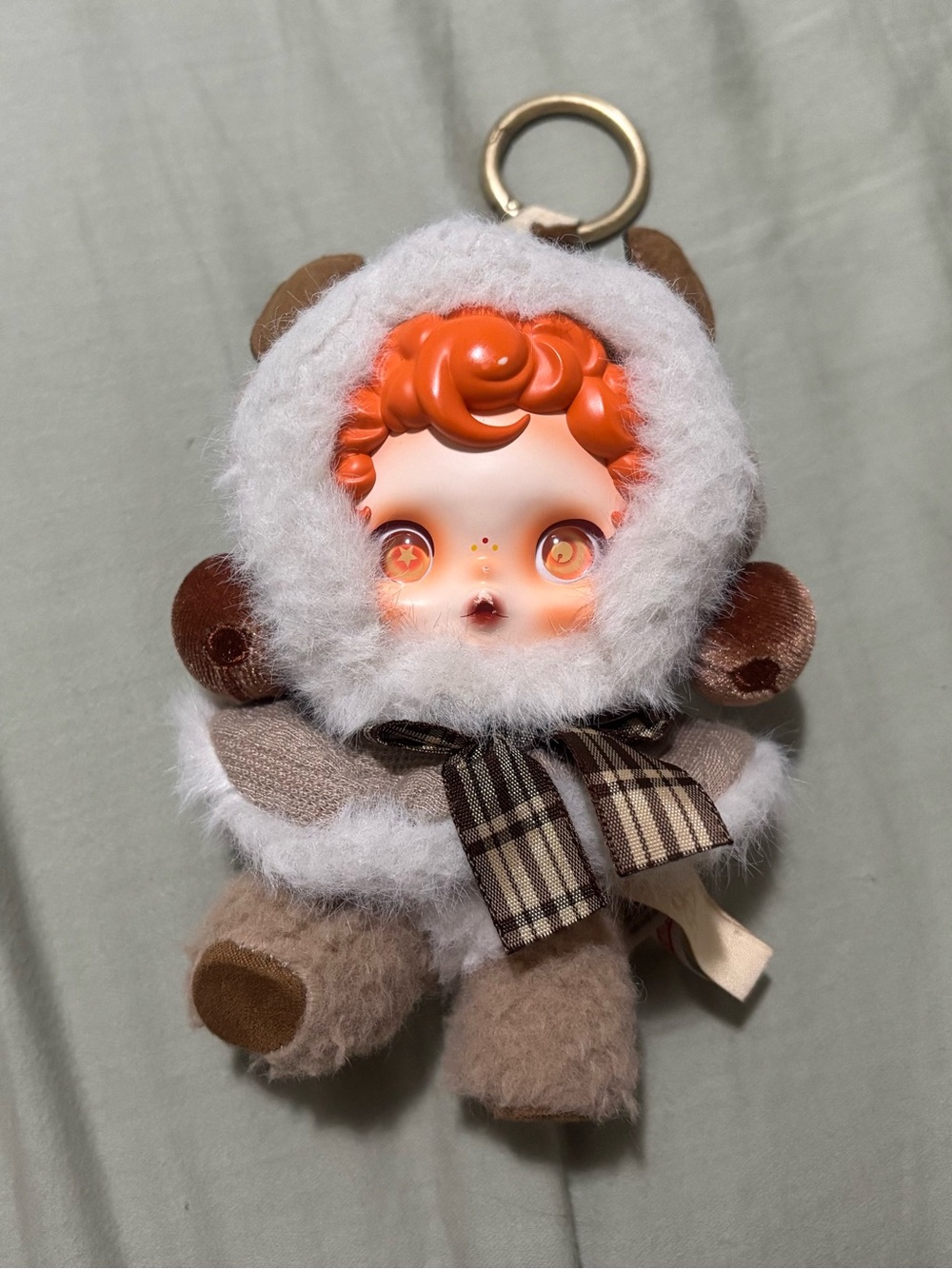 PopMart SkullPanda Winter Symphony Series Plush Doll: Wanderer’s Tune